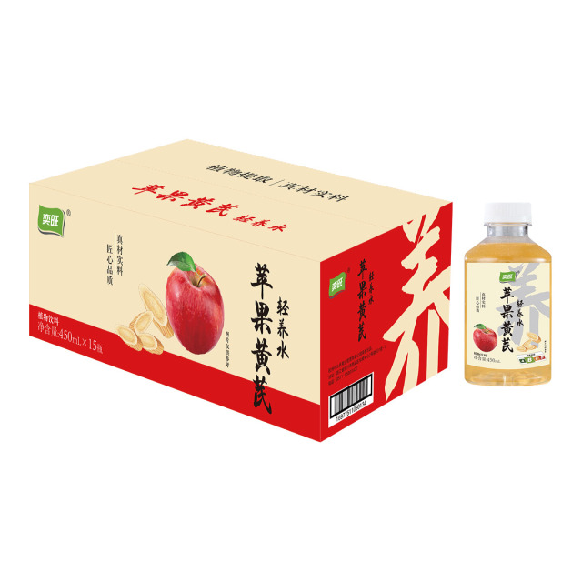 13774829.奕旺植物提取药食同源苹果黄芪味秋月梨雪莲果味枇杷露无花果亚麻籽味植物饮品450*15瓶/箱