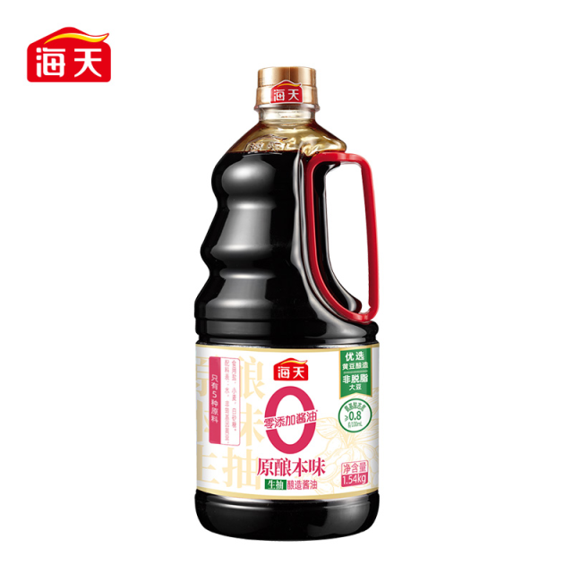 13437148.海天零添加原酿本味生抽酱油1.54kg