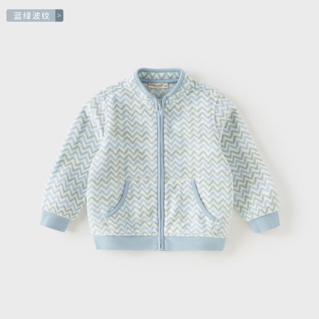 11828753.【抱抱衣】戴维贝拉儿童摇粒绒外套秋款男童衣服保暖外衣