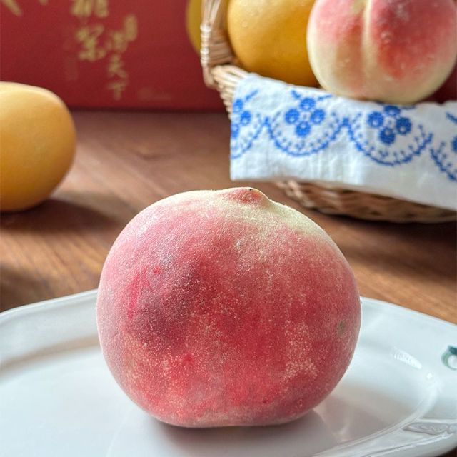 13811488.【桃趣生】山东蒙阴胭脂红蜜桃,个大饱满皮薄多汁,不宜放软,多种规格可选(中通/京东顺丰快递)
