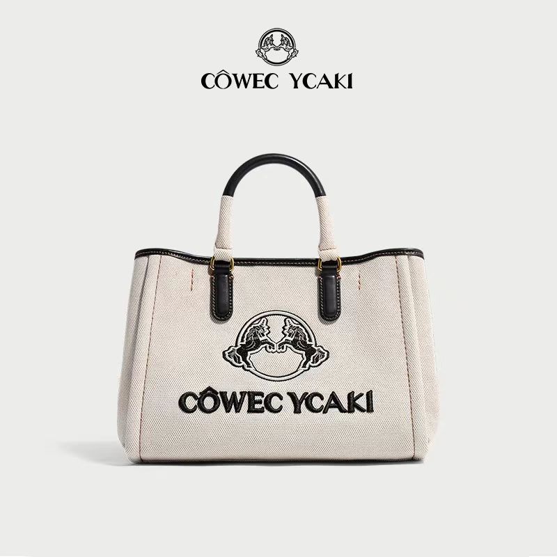 12521336.可凯骐CowecYcaki托特包女小众设计高级感大容量单肩手提包包