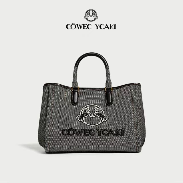 12521336.可凯骐CowecYcaki托特包女小众设计高级感大容量单肩手提包包