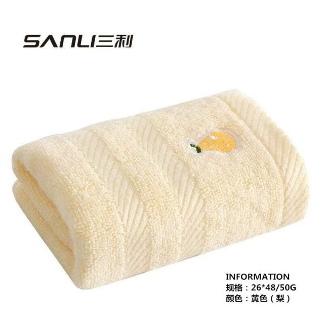 13704255.【三利官方旗舰店】儿童竹纤维毛巾洗脸擦手巾家用童巾柔软吸水速干不易掉毛