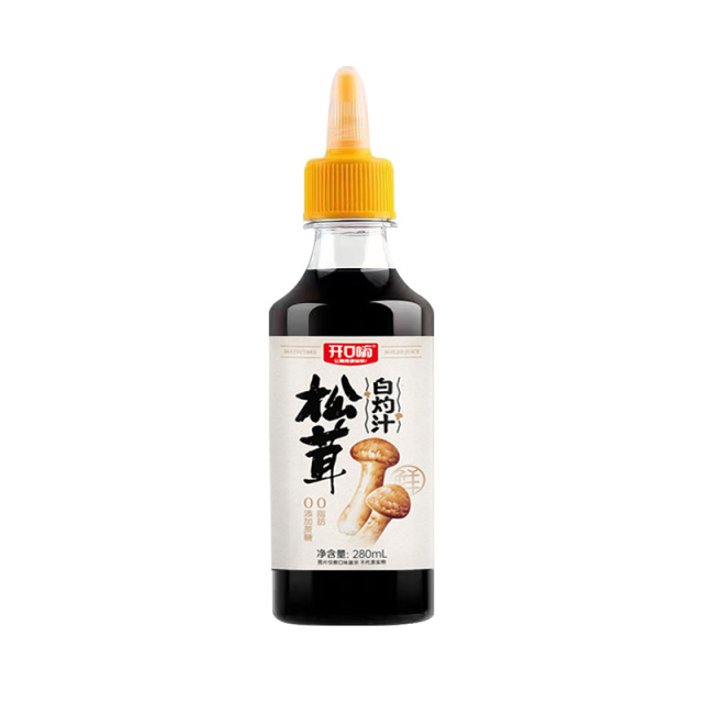 12693342.厨伴娘开口嗨松茸白灼汁0脂0蔗糖280g*2瓶装