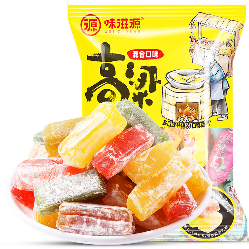 12993170.高粱饴500g/袋 混合味糖果水果味糖果拉丝糖年货糖果零食品