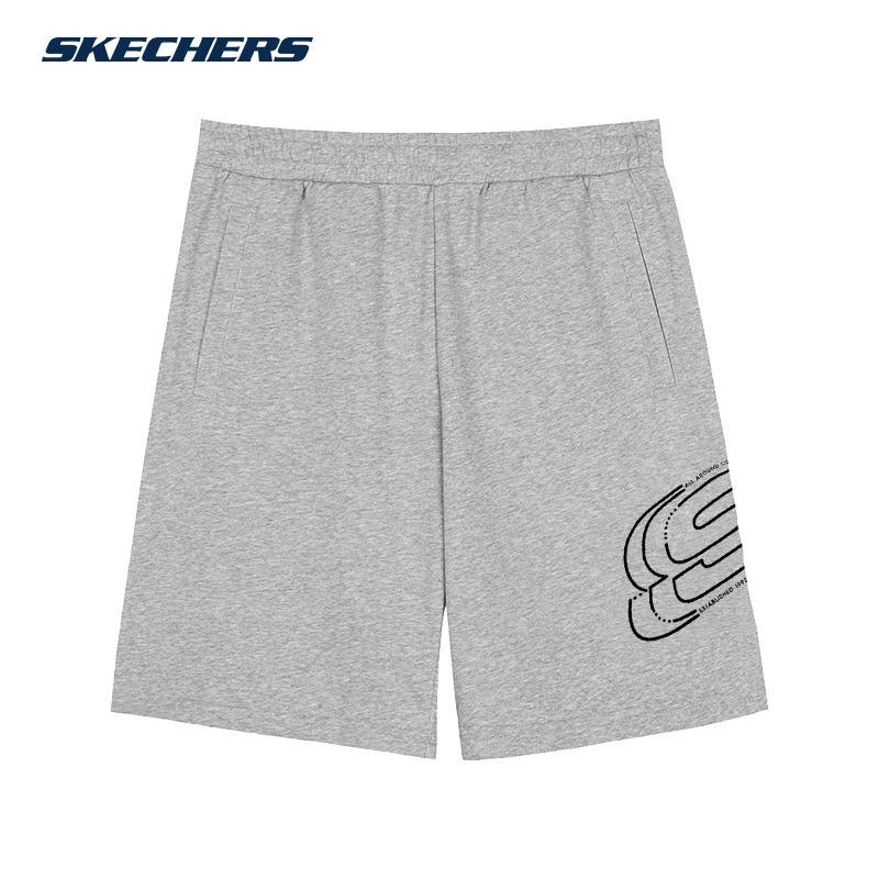 10856898.Skechers斯凯奇短裤运动裤夏新款宽松运动针织裤子爆款