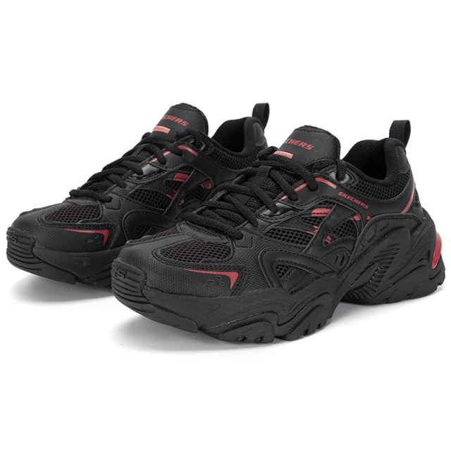 9412927.Skechers斯凯奇新品女鞋运动熊猫鞋休闲鞋机甲复古增高老爹鞋女149514