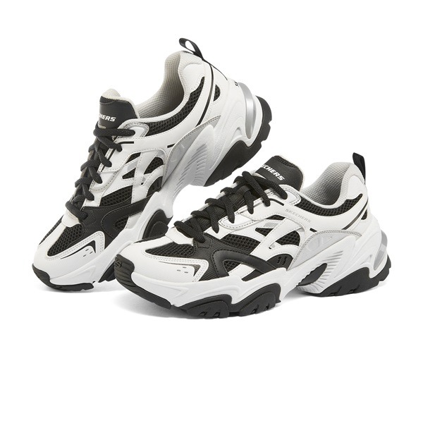 9412927.Skechers斯凯奇新品女鞋运动熊猫鞋休闲鞋机甲复古增高老爹鞋女149514
