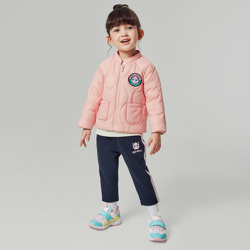 11826111.Skechers斯凯奇儿童针织长裤