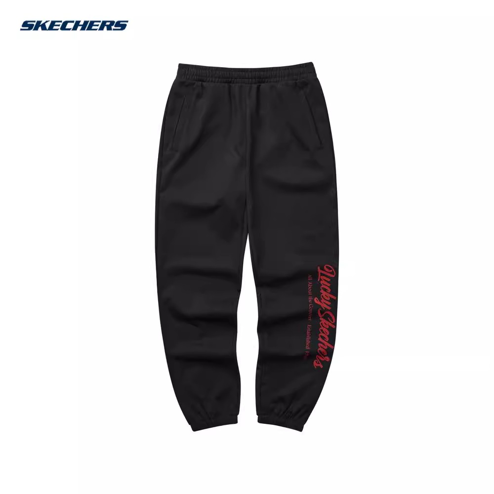 11152886.Skechers斯凯奇女子基础版型时尚百搭针织长裤