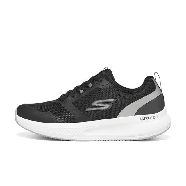 9629445.Skechers斯凯奇女鞋新款缓震轻质跑步鞋耐磨拼接绑带运动鞋128106