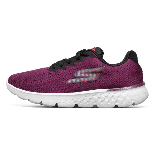 11536273.Skechers斯凯奇情侣鞋女鞋轻便缓震跑步鞋绑带休闲鞋运动鞋