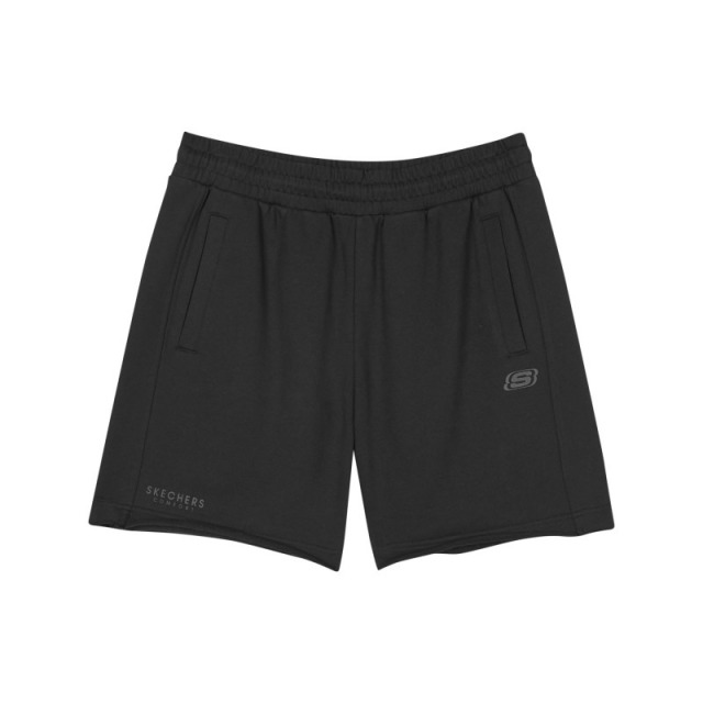 12354046.Skechers斯凯奇夏季新款男士针织短裤直筒宽松运动五分裤L223M034