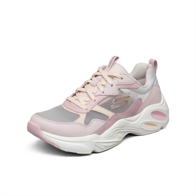 12618734.Skechers斯凯奇陨石老爹鞋透气网面运动鞋女鞋夏薄如蝉翼896003