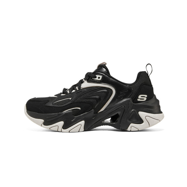 12695883.Skechers斯凯奇机甲鞋三代女子运动增高时尚老爹鞋运动鞋896261