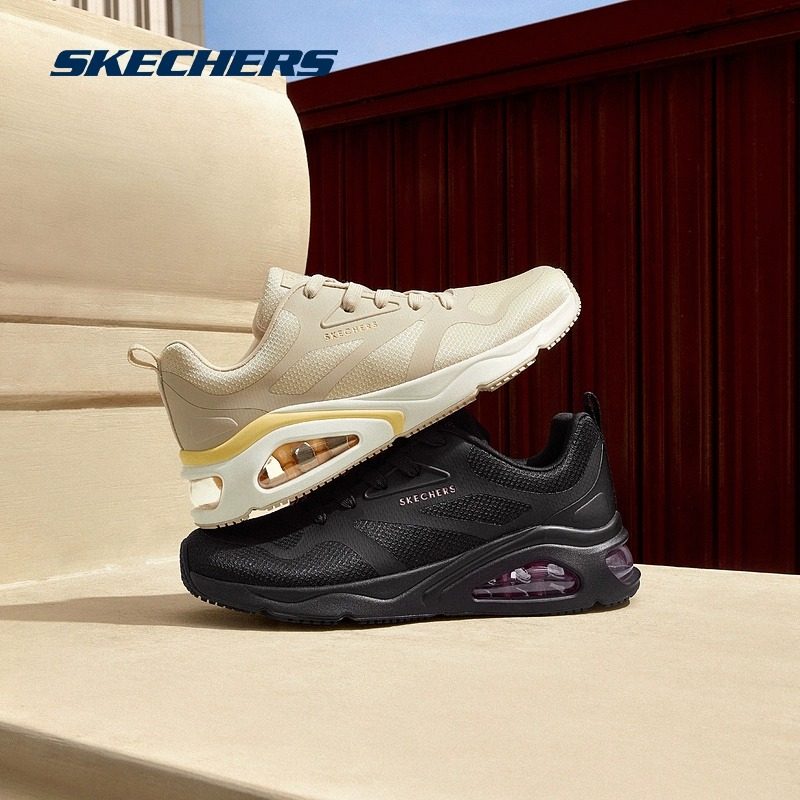 13088391.skechers斯凯奇跑步鞋女春夏季休闲鞋轻质缓震柔软低帮绑带运动鞋177420