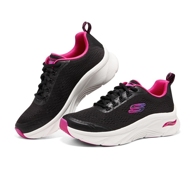13182909.Skechers斯凯奇春秋新款足弓支撑跑步鞋女子缓震休闲运动鞋149687