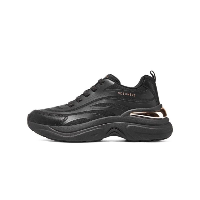 13183047.Skechers斯凯奇新款女子复古休闲老爹鞋轻质厚底缓震运动鞋177575