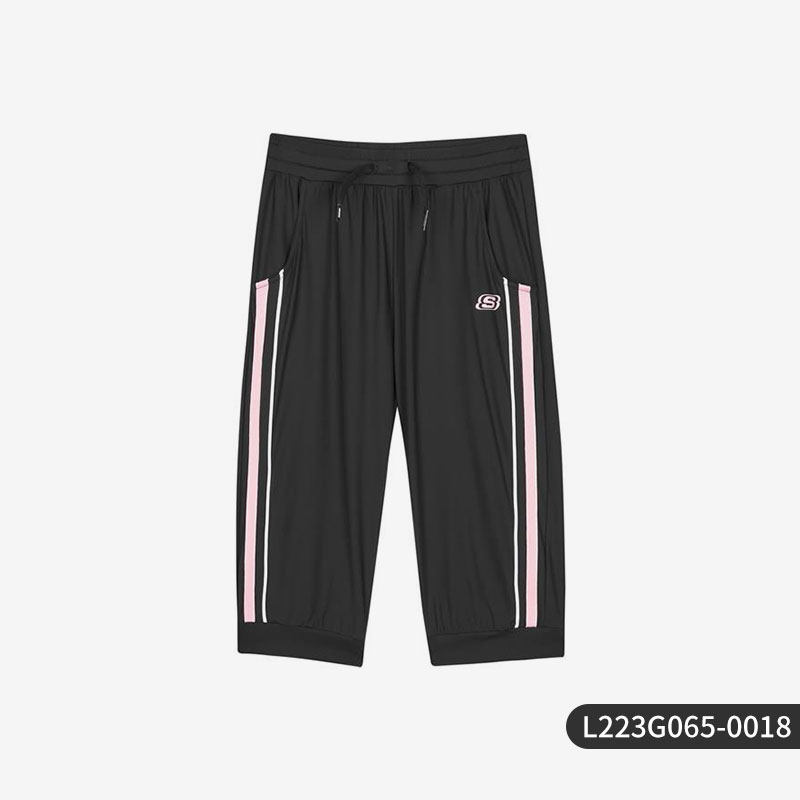 13286331.Skechers/斯凯奇正品女童运动休闲百搭透气七分裤L223G065
