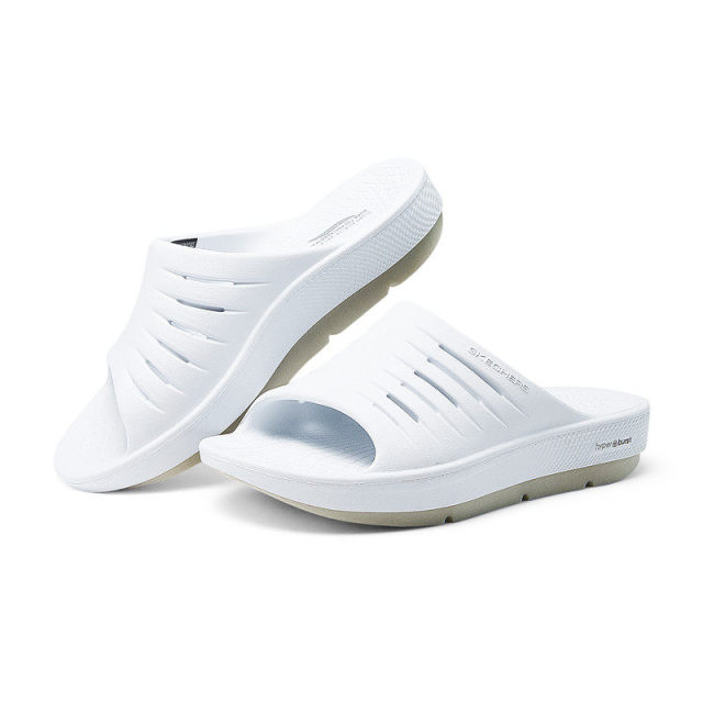 13509012.Skechers斯凯奇夏季休闲舒适轻便厚底缓震沙滩外穿女款拖鞋141706