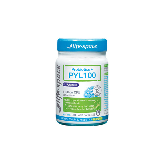 11950892.【王一博同款】LifeSpace抗幽PYL100养胃益生菌30粒pylopass活菌罗伊大人肠胃澳洲