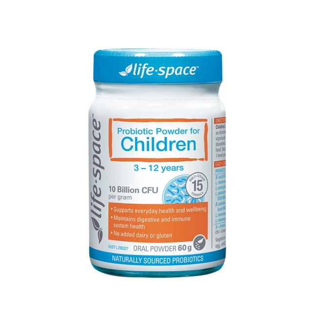 12214205.lifespace 儿童益生菌粉60g宝宝肠道养胃3-12岁 15种儿童可食用菌株+益生元