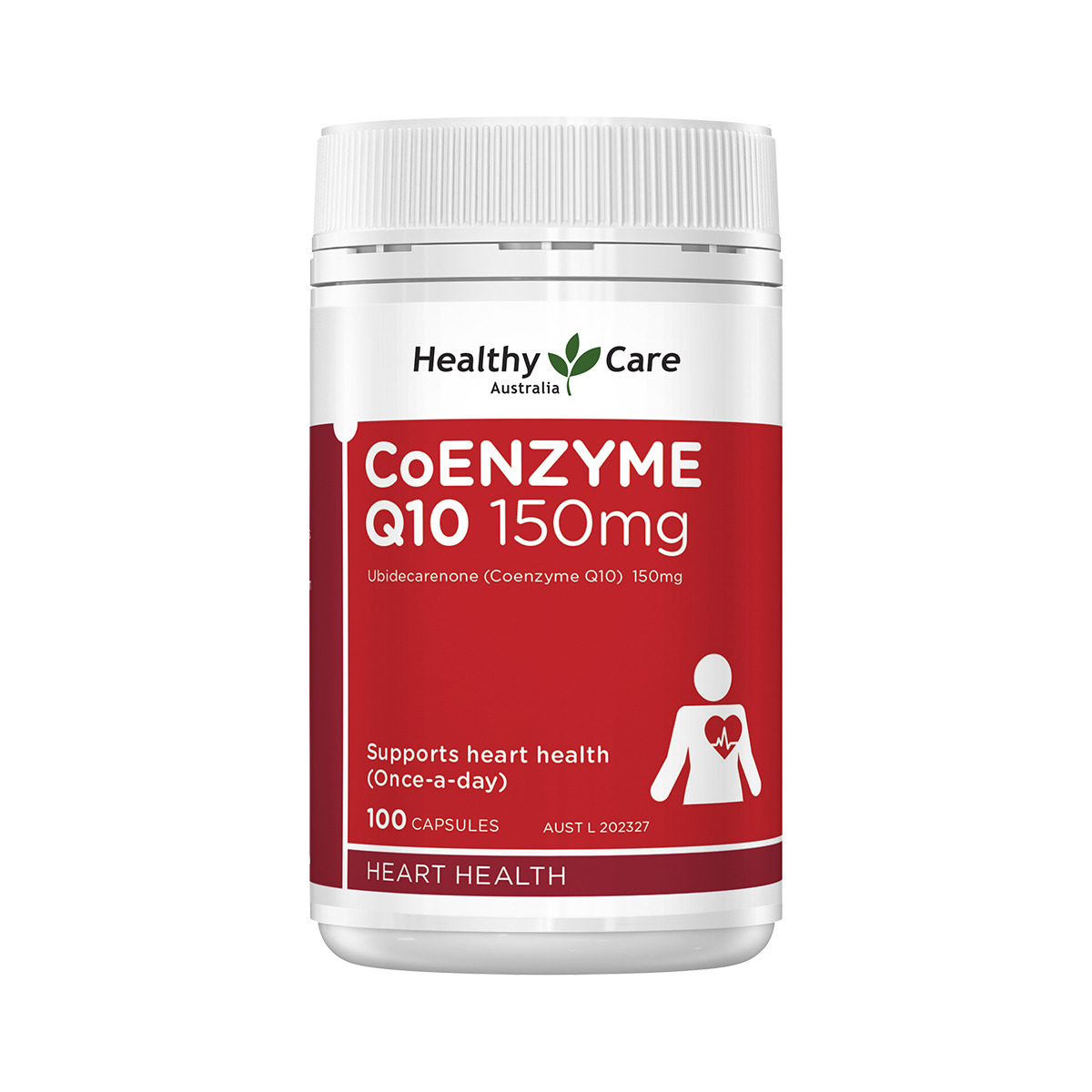 12472058.【保护心脏】澳洲 Healthy Care Q10辅酶胶囊150mg 100粒 为心脏供能