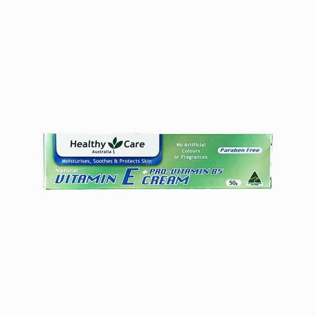 12798943.澳洲HealthyCare维生素E+B5修复面霜50g VE面霜 VE霜 补水保湿滋润 换季敏感 舒缓泛红
