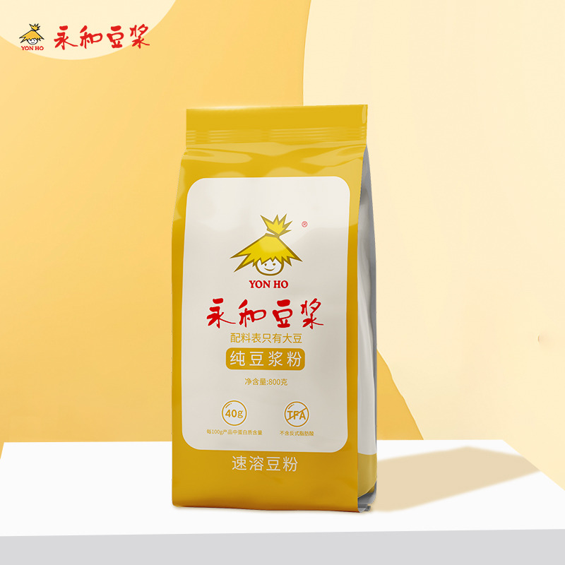 12679307.(线下商超便利店同款)永和纯豆浆粉800g线下商超同款早餐经典原味无添加蔗糖豆浆
