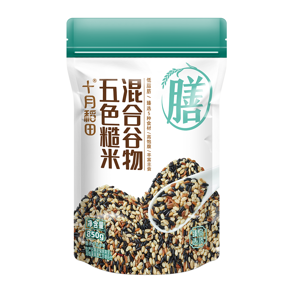 13244055.十月稻田 五色糙米850g