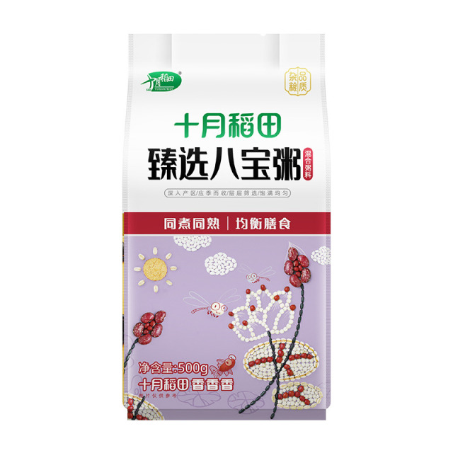 13341634.十月稻田八宝粥500g 同煮同熟 四季常备