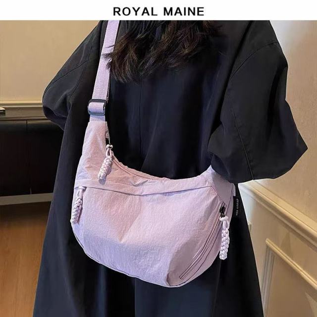 13677928.2026新款饺子包单肩包女大容量斜挎包休闲轻便通勤慵懒风外出韩版