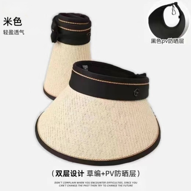 13378610.夏季防紫外线大檐遮阳帽户外休闲太阳帽