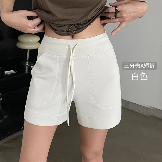 13693959.季末清仓-实体店高货【LU系高腰凉感暴瘦K】砂洗空气层莫代尔材质