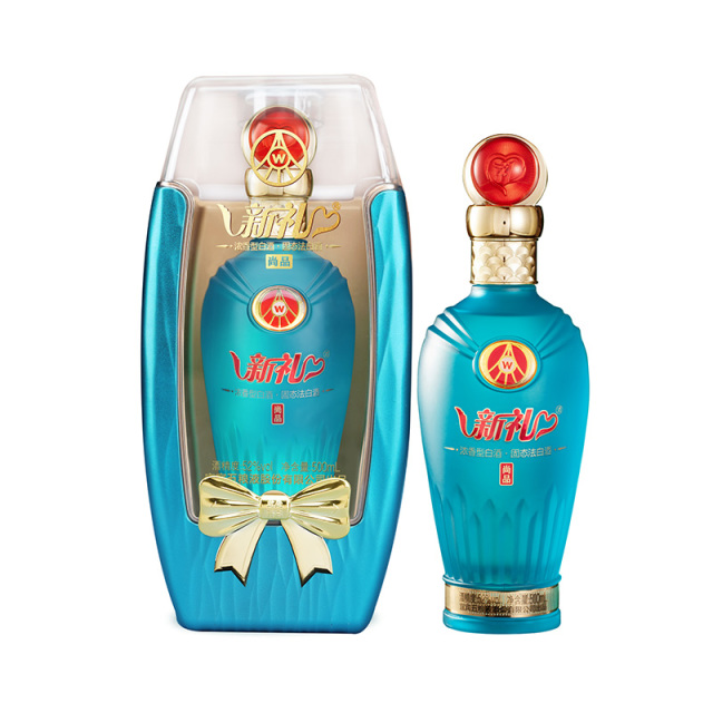 12568894.五粮液股份出品 新礼尚品52度浓香型白酒500ml*2瓶