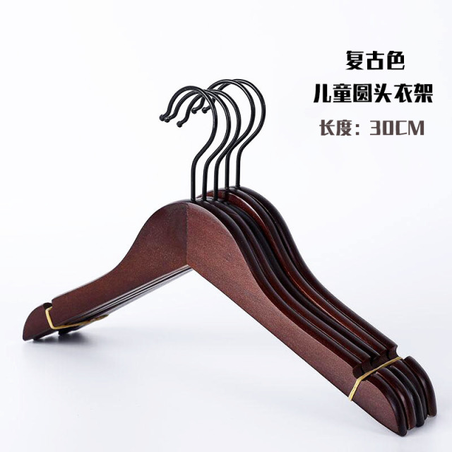 13413562.清仓销售一批！数量有限！大人小孩【高档宽肩实木衣架】！大衣西装挂着不起包，防滑又耐用