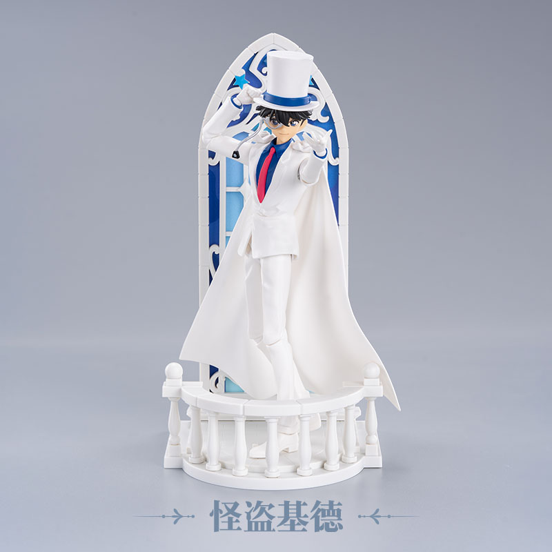 13054763.布鲁可积木人 奇迹版 名侦探柯南 白色礼服怪盗基德