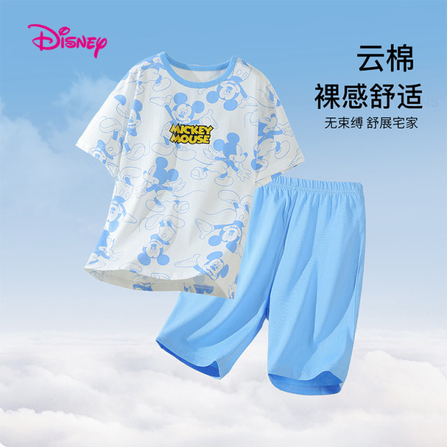 12075760.迪士尼儿童短袖家居服套装（欢乐米奇）