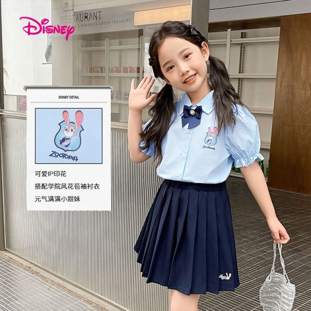 12075634.迪士尼DISNEY女童短袖套装 (学院朱迪)