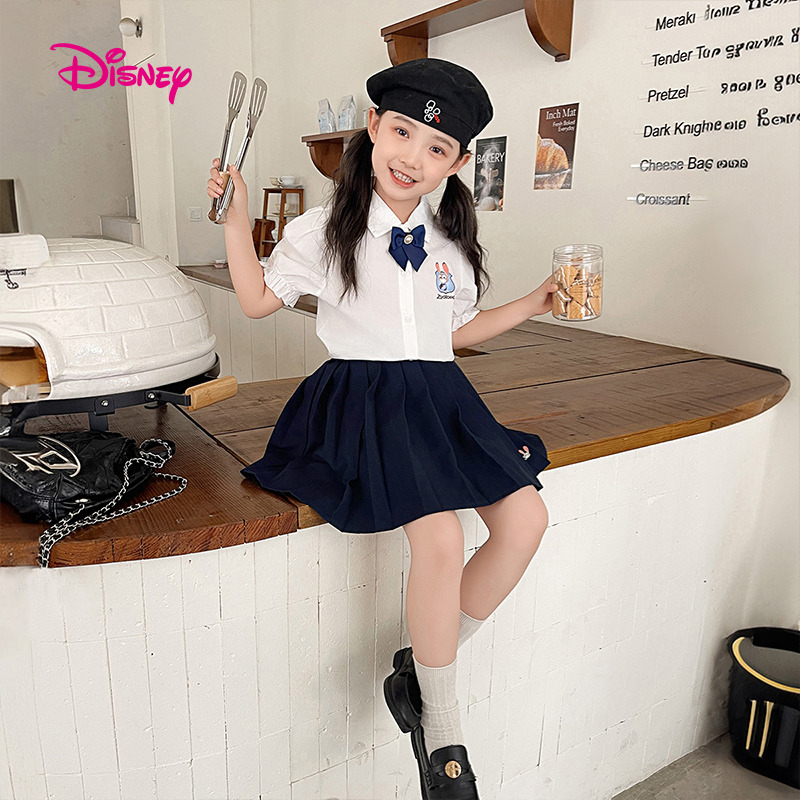 12075634.迪士尼DISNEY女童短袖套装 (学院朱迪)