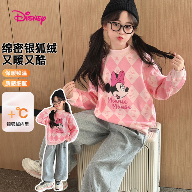 12075589.迪士尼DISNEY秋冬加绒卫衣(N红舞米妮)