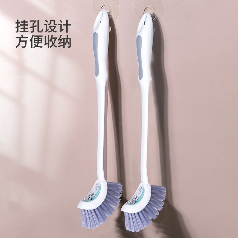 12255454.2个装小象鼻马桶刷厕所刷清洁刷祛污刷缝隙刷洁厕刷0108长杆厕刷