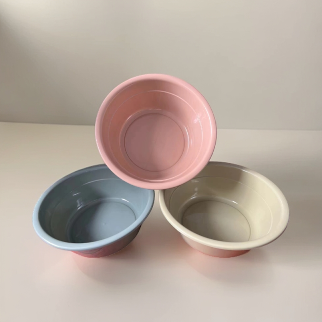 12255455.2个装时尚洗衣盆家用特大47*18CM塑料脸盆宿舍盆子洗脚盆加厚