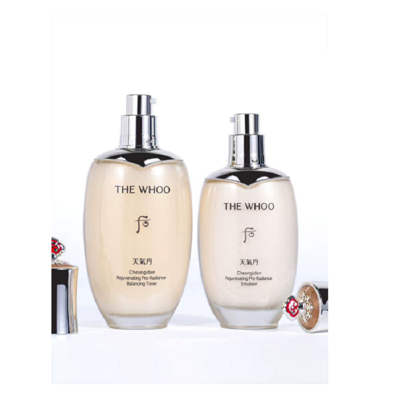 12745917.【韩国直邮】Whoo 后天气丹单品水150ml+乳110ml 版本随机 有效期【2028年2月左右】