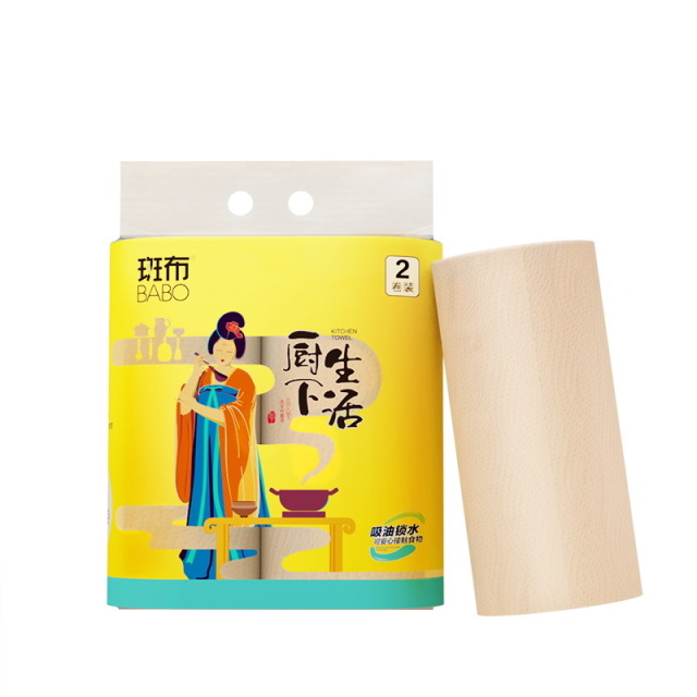 13181644.斑布厨下生活系列厨房纸巾80节8卷