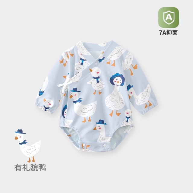 13640711.婴儿衣服春秋季长袖包屁衣秋冬新生儿男女婴幼儿宝宝纯棉a类爬服