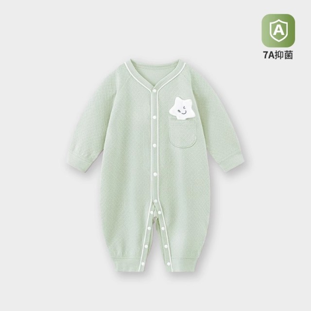 13640712.婴儿连体衣春秋款衣服秋季男女宝宝新生儿舒绒棉哈衣爬服打底睡衣