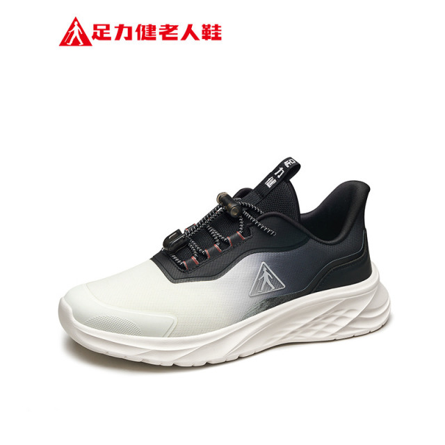 11933375.足力健老人鞋新款轻便软弹运动鞋跑步健步鞋