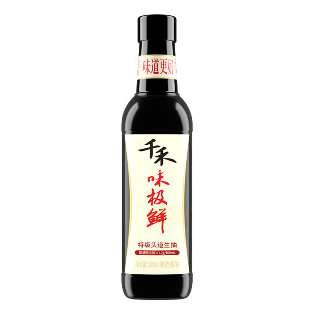 12697713.【特级】【烹饪提鲜】千禾味极鲜生抽500ml