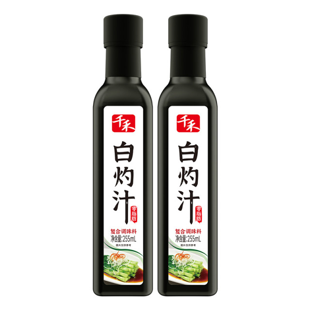 12697699.【方便用】【鲜味足】千禾白灼汁255ml*2瓶